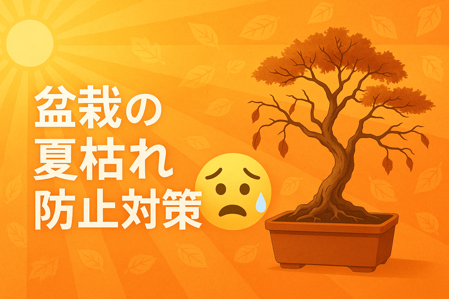 bonsai-summer-heat-damage-preventionのアイキャッチ画像
